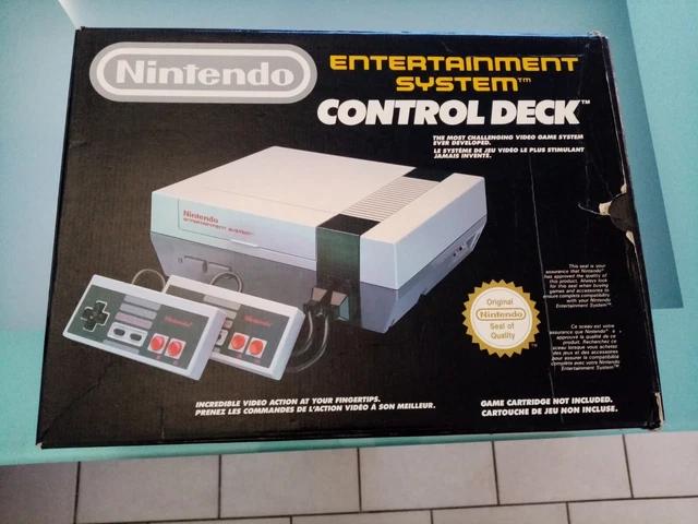 [BOITE VIDE] CONSOLE Nintendo NES CONTROL DECK EUR 89,90 - PicClick FR