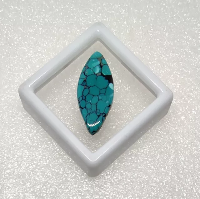 Genuine Tibetan Turquoise Loose Marquise Shape Cabochon Gemstone 14 C Turquoise