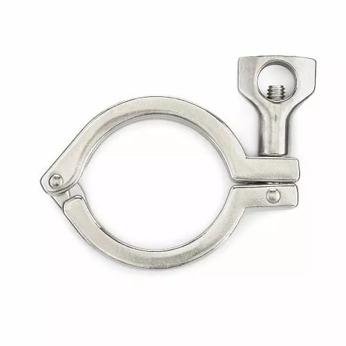 2 1/2"  ( Heavy Duty Single Pin 304 Stainless Steel Tri-Clamp)