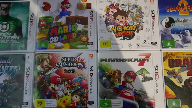 Nintendo 3DS/2DS Games Bundle! YOU PICK! FREE FAST POST! Mario, Smash Bros Etc