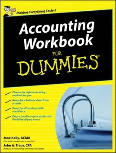 Jane Kelly John A. Tracy Accounting Workbook For Dummies (Poche)