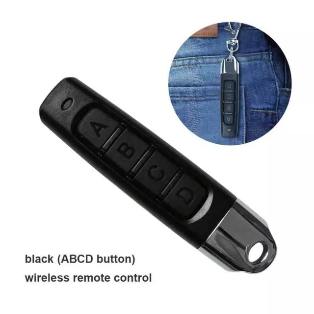 Universal Replacement Garage Door Car Gate Cloning Remote Control Key Fob-433MHZ 3