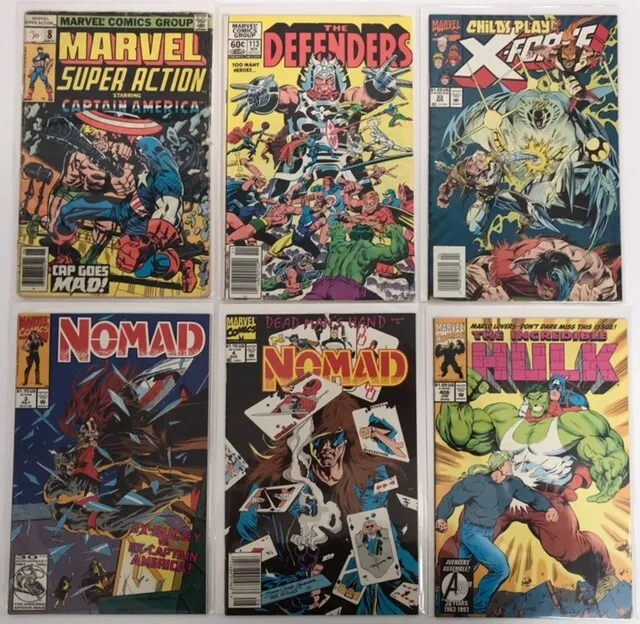 Marvel Comics Lot of 28 Mostly Copper Age Punisher Hulk Daredevil & More! 2