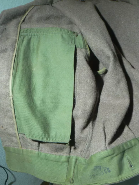 Rare WW2 Danish M/44 Pattern Battle Dress Uniform Wool Tunic 4