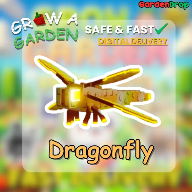 Pass Rainbow Dragonfly Pour Le Jeu Grow A Garden Sur Roblox - Livraison Rapide