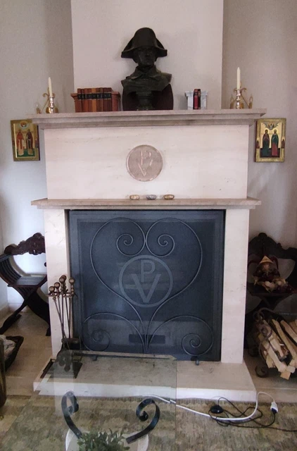 Cornice Per Camino VidaXL - Bianca 90x30x90 Cm, Truciolato, Con Ripiano Decorativo - Foto 10