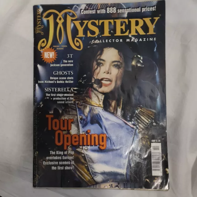 Mystery Collector Magazine No. 2 June/July 1997 Michael Jackson Tour Opening