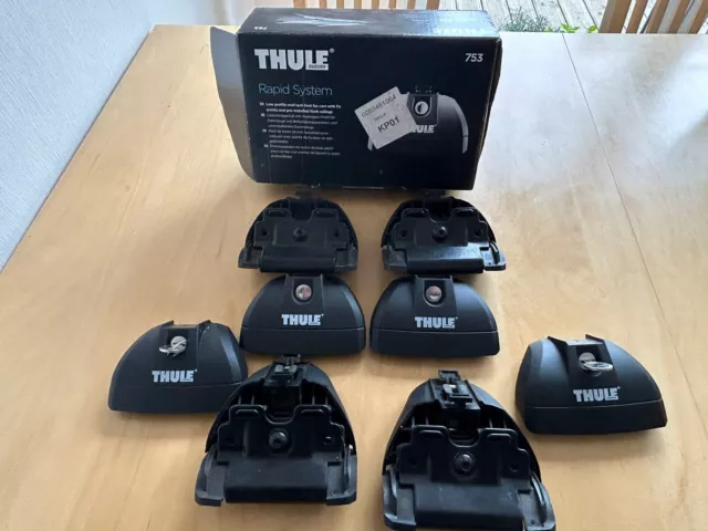 thule rapid system 753 mit Kit für Kia Niro 2018-2022