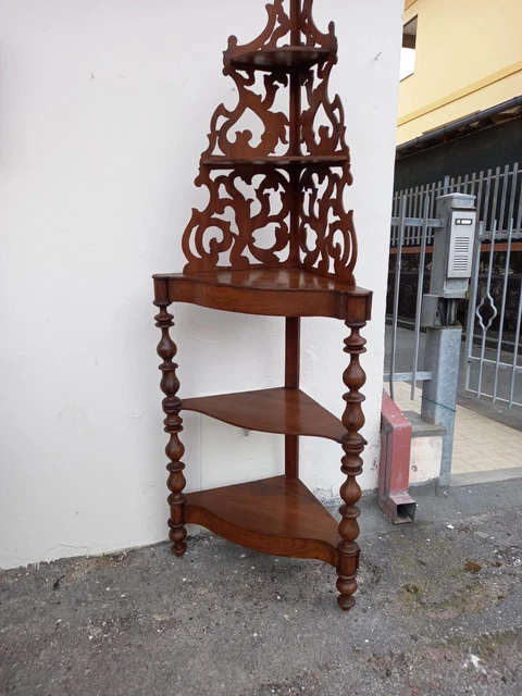 Angolo Antico Aperta ,Etegere Scafale Alt 171Cm