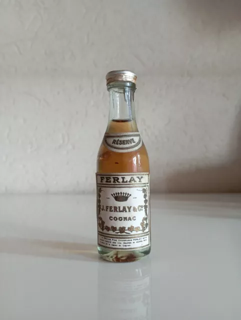 Very old mini bottle cognac Ferlay réserve 3cl