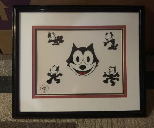 FELIX THE CAT Animation Art Sericel Cel by Joe Oriolo *RARE* 1992 W/COA
