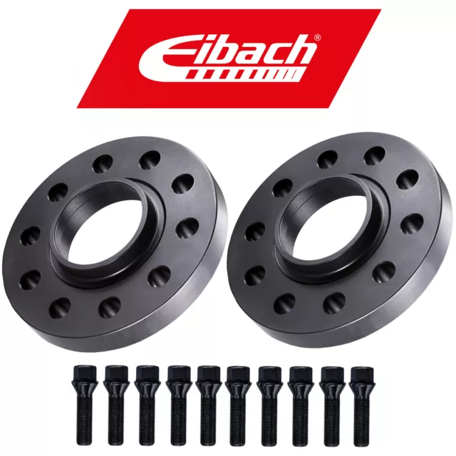 EIBACH SPURPLATTEN 2x 10MM + 10x SCHRAUBEN BMW M2 F87 M3 F80 M4 F82 F83 SCHWARZ