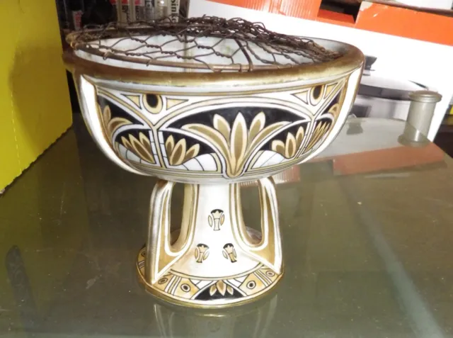 Antique Noritake Art Deco Flower Bowl