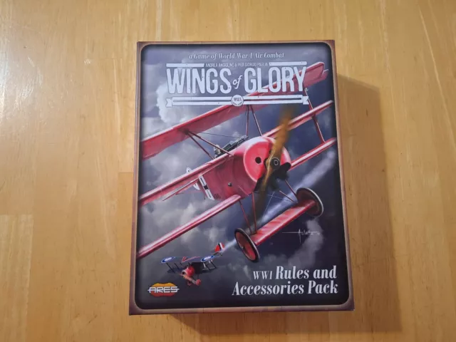 Nib! Wings of Glory WWI Rules & Accessories Pack ARES Air Combat Game