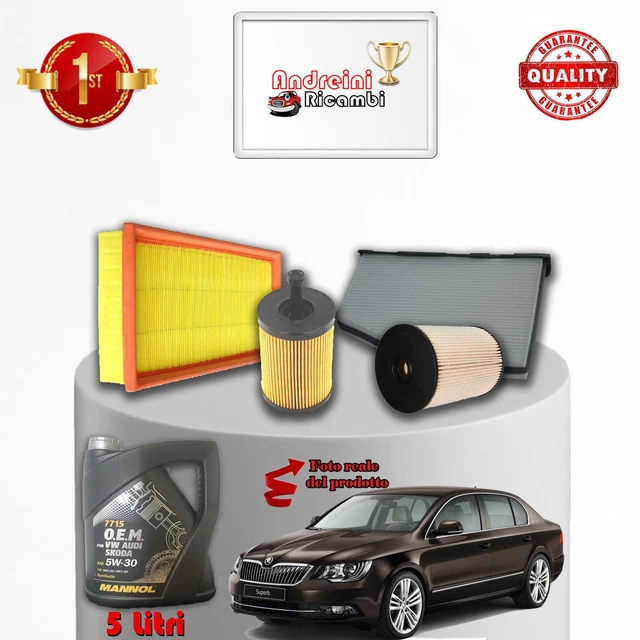 Inspektionspaket Filterset SCT Für Skoda Superb I VW Passat