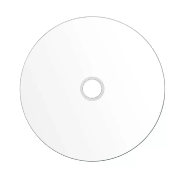 100 PK Smartbuy Digital Audio CD-R Music 80Min White Inkjet Printable Blank Disc 2