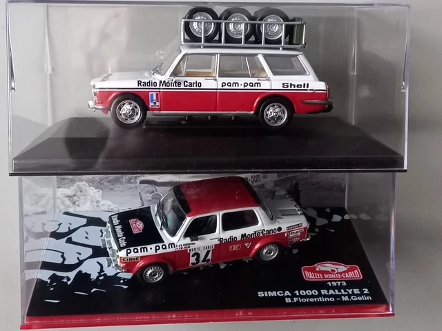 NOREV PLASTIQUE 1/43 - Simca 1000 Vert d'eau N°57 EUR 25,00 - FR
