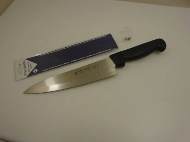 Syscoware Commercial 8 inch Chefs Cooks Knife Stiff Stainless Restaurant Kitchen
