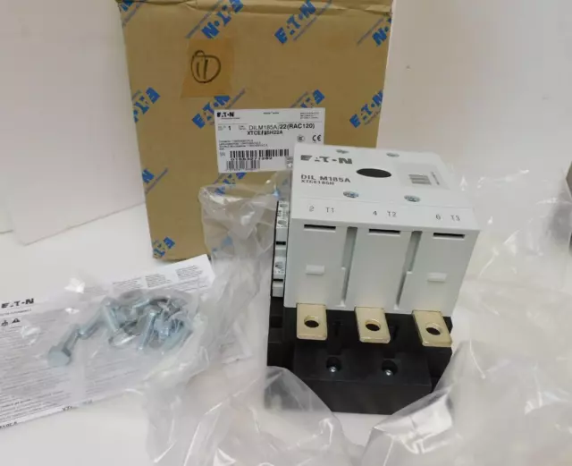 Eaton Dilm185A/22(Rac120V) Moeller Series Contatactor Xtce185H22A