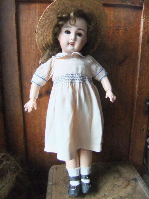 Poupée Ancienne Limoges Alfred Lanternier - Tête Porcelaine Chérie 5