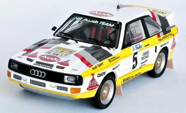 AUDI Quattro Rally RAC #17 1982 - 1:43 Trofeu # 1615 (Neu (gemäss