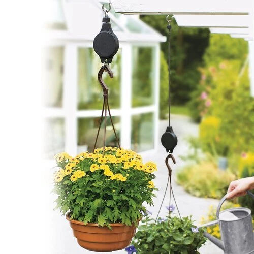 TRI Pflanzen-Lift  Ampelaufzug Hängeampel Blumenampel Pflanzenaufzug Haken