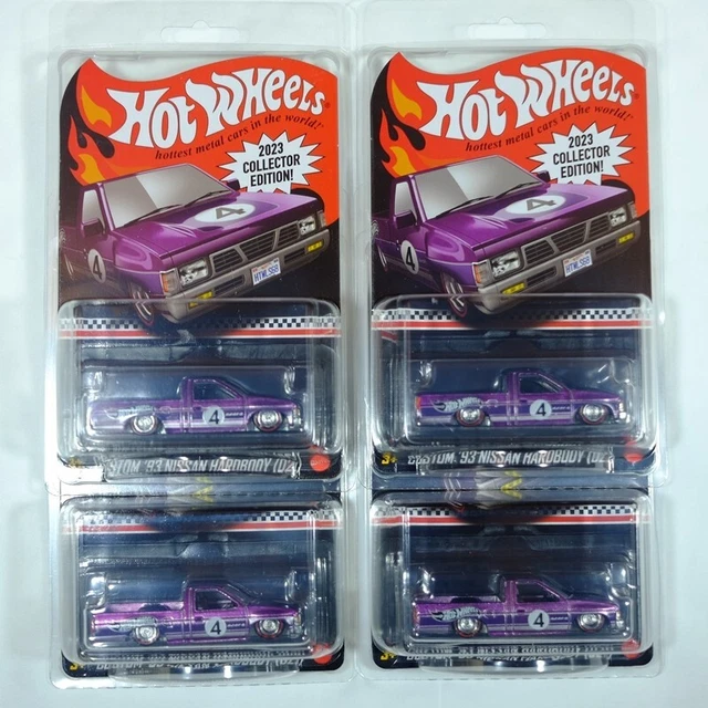 4X HOT WHEELS Target Mail in 2023 1993 Nissan Hardbody D21 Collector