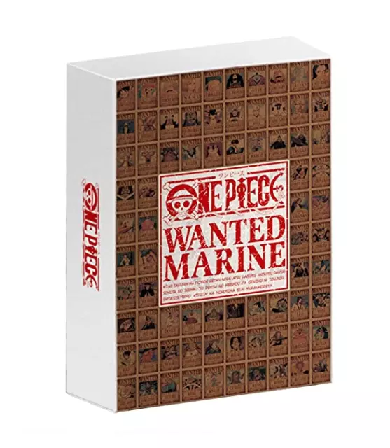 One Piece LOT 100 CARTES POSTALES de la Marine Wanted idée cadeau animé Manga