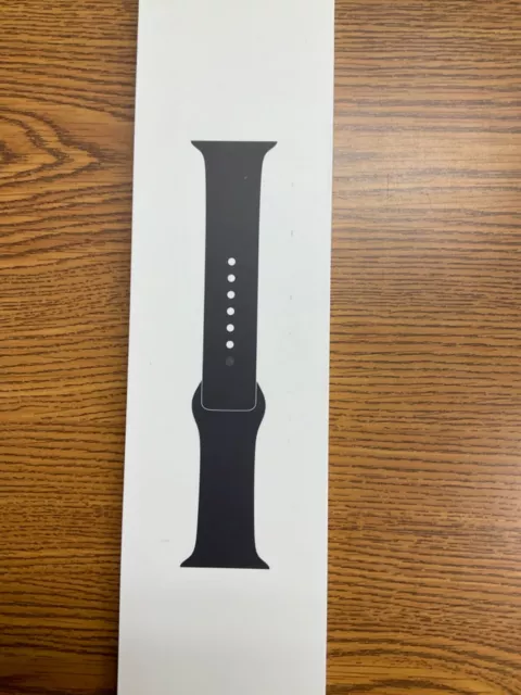 Original OEM APPLE Watch Band WRISTBAND Black Sport Band Series 4/ 44MM