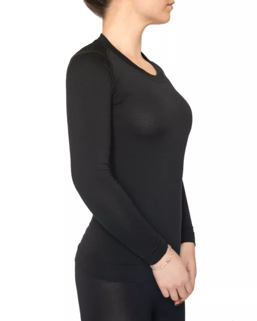 Relaxsan Zero 3220 Maglia Termica Donna Manica Lunga Intima Lana merino Dryarn 3