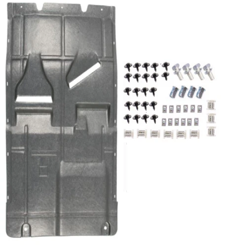 Kit Clips + Plaque Protection Moteur Pour Fiat Ducato 2006-2023 - Neuf, Référence ROMIX