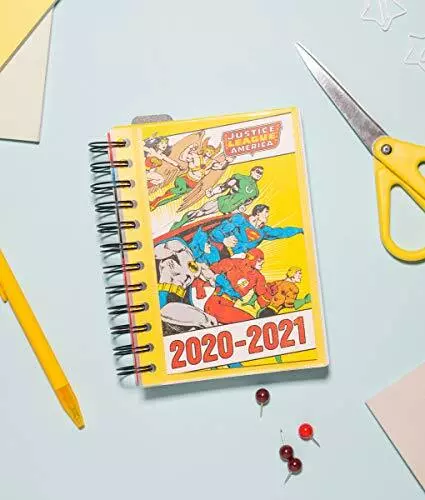 Agenda Scolaire Journalier 2020 2021 DC Comics 11 mois Compagnon Idéal Détails 3