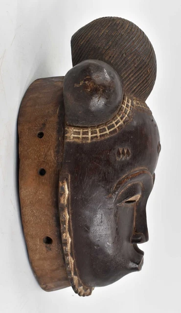 Yaure Baule Portrait Mask Ivory Coast African Art 3