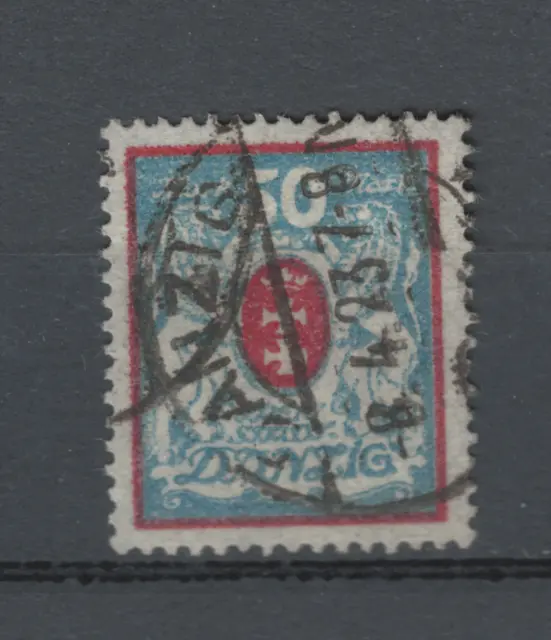 Briefmarke Freie Stadt Danzig MICHEL-Nr. 124 gestempelt