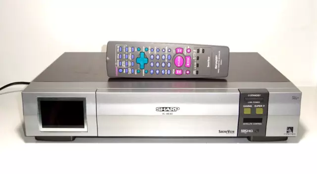 VHS Videorecorder Sharp VC-ME80 HiFi Stereo / schönes Gerät / 1 Jahr Garantie