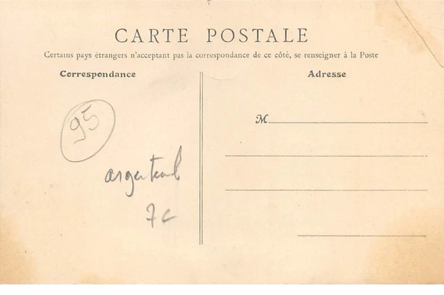 95. N° 106810.  silver .la crue de la seine January 30, 1910 .rue harry sch 2