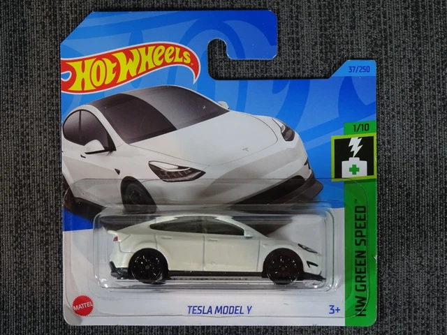 TESLA MODEL Y # Hot Wheels 2023# 37/250 # HW Green Speed 1/10 EUR 4,50