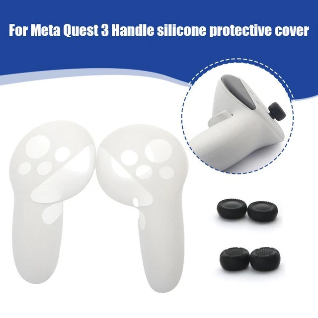 For Meta 3 VR Controller Sleeve Silicone Handle Grip Cover Protective P3C1