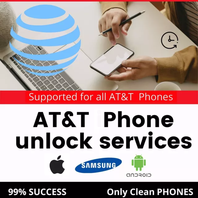Read Desc Unlock AT&T Code Samsung Galaxy S23 S22 S21 S20  and Apple Iphone13..4