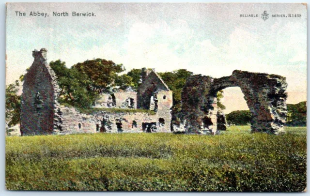 Postcard - The Abbey - North Berwick, Scotland