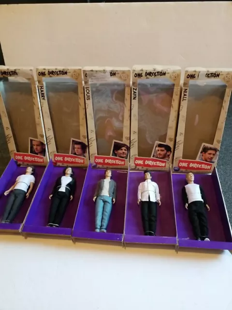 Set Of 5 One Direction Dolls