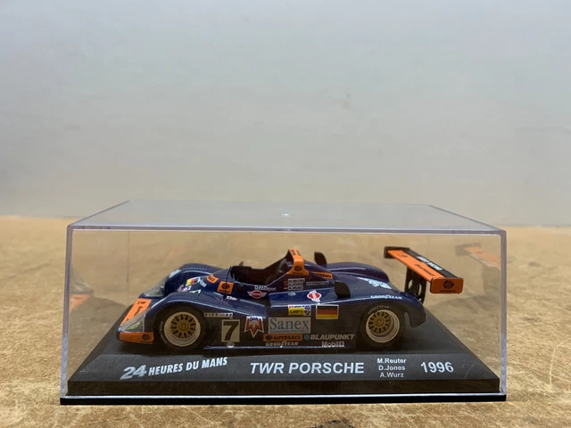 PORSCHE TWR No.7 Le Mans 1996 Wurz IXO 1/43 in box