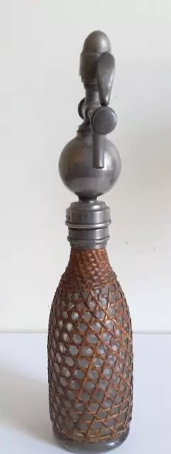 Ancien Siphon Grillagé Sparklets Bistrot Déco / Modèle rare 2