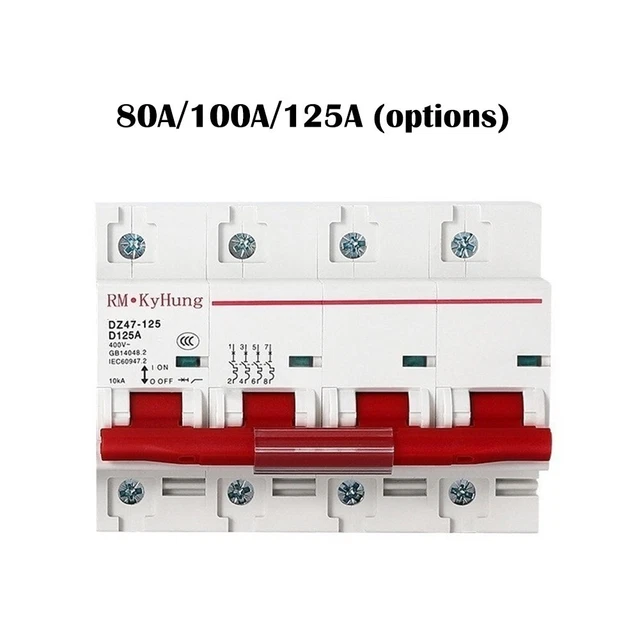 Air Switch Combiner Boxes 100A PC Flame Retardant Pressure Plate Wiring