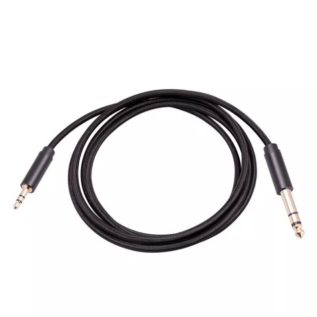1X(Câble Adaptateur Auxiliaire 3,5 Mm Vers 6,35 Mm pour Amplificateur MéLan4982