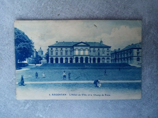 Cpa Argentan L City Hotel And The Fair Field