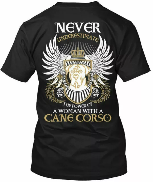 Ltd Woman With A Cane Corso - Never Underestimate The Tee T-Shirt