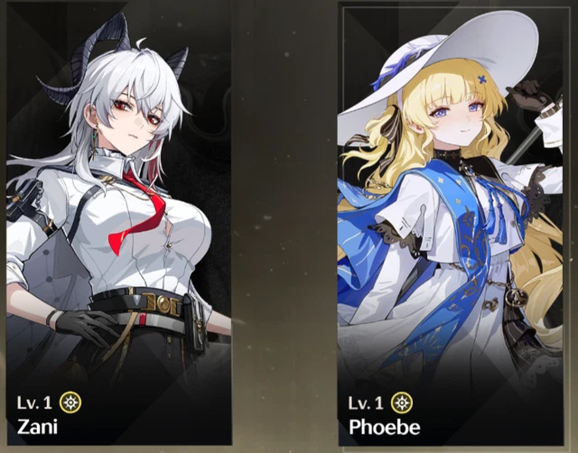 Compte Starter Wuthering Waves Europe - Zani + Phoebe + Shorekeeper + Verina - 2024