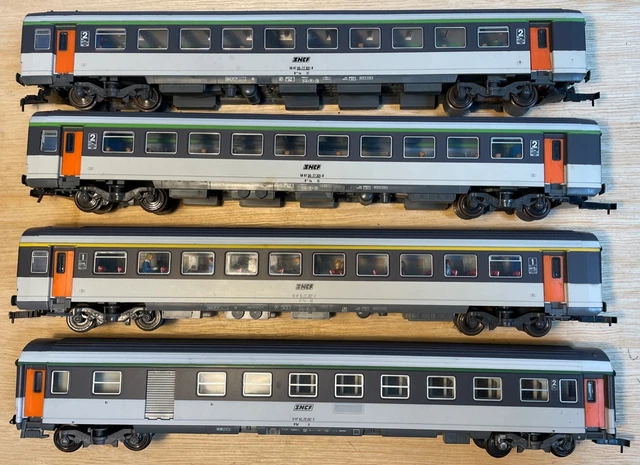 ROCO 74025 - Ensemble De 4 Voitures Dc 913  Münster , DB Ep. IV H0 Dc EUR 241,90 - FR