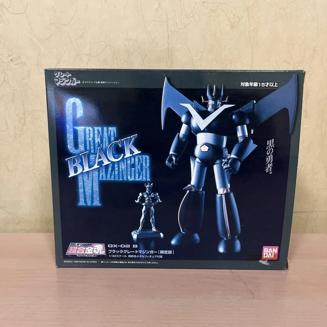 Super Alloy Soul Great Mazinger Black Gx-02 Limited Edition 1/32 Scale Chogokin